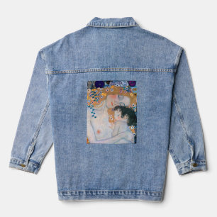 Gustav Klimt - Moeder en kind Denim Jacket