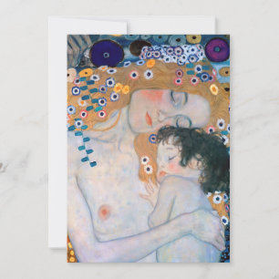 Gustav Klimt - Moeder en kind Kaart