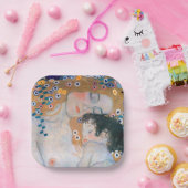 Gustav Klimt - Moeder en kind Papieren Bordje (Feest)