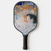 Gustav Klimt - Moeder en kind Pickleball Paddle (Achterkant)