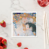 Gustav Klimt - Moeder en kind Servet (Insitu)