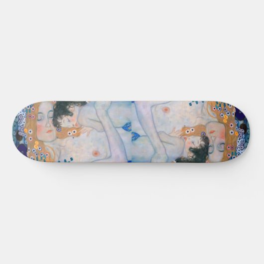 Gustav Klimt - Moeder en kind Skateboard (Horizontaal)