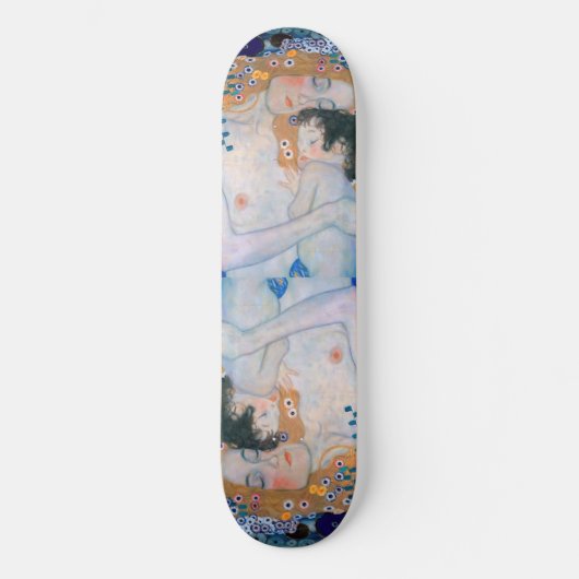 Gustav Klimt - Moeder en kind Skateboard (Voorkant)