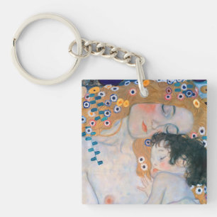 Gustav Klimt - Moeder en kind Sleutelhanger