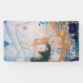 Gustav Klimt - Moeder en kind Spandoek (Horizontaal)