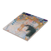 Gustav Klimt - Moeder en kind Tegeltje (Zijkant)