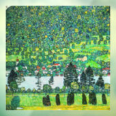 Gustav Klimt - Mountain Slope bij Unterach Raamsticker (Vel 3)