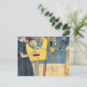 Gustav Klimt Music Briefkaart (Staand voorkant)