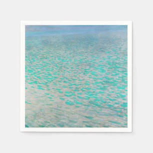 Gustav Klimt - Op het Attersee Servet