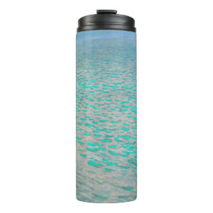 Gustav Klimt - Op het Attersee Thermosbeker