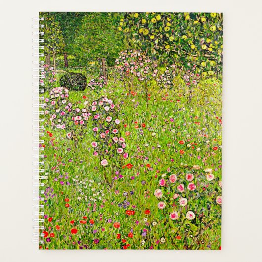 Gustav Klimt Orchard met Rozen Planner (Voorkant)