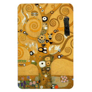 Gustav Klimt Owl in een boom Magneet
