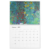 Gustav Klimt painting art Kalender (Feb 2027)
