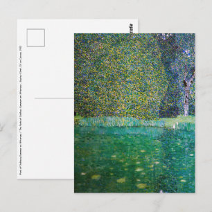 Gustav Klimt - Park Schloss Kammer am Attersee Briefkaart