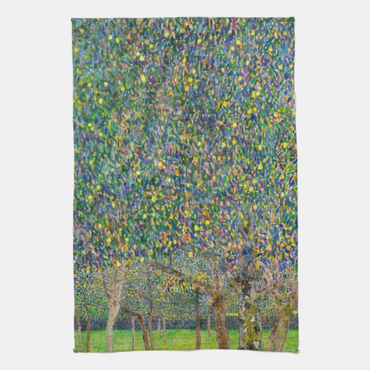 Gustav Klimt - Peerboom Theedoek (Verticaal)
