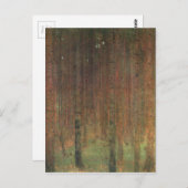 Gustav Klimt - Pine Forest Briefkaart (Voorkant / Achterkant)