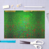 Gustav Klimt Poppy Field Tissuepapier (Craft)