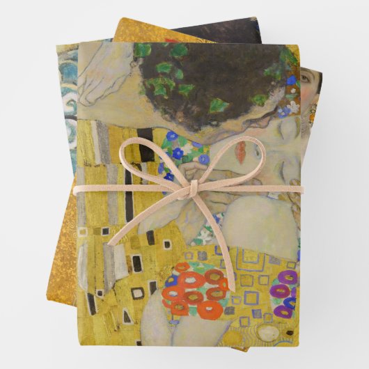 Gustav Klimt - Portret Masterstukselectie Inpakpapier Vel (In situ)