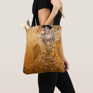 Gustav Klimt portret van Adel Bloch Bauer 1907 Draagtas