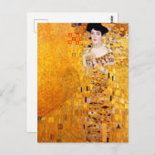 Gustav Klimt Portret van Adele Bloch-Bauer I (Voorkant / Achterkant)