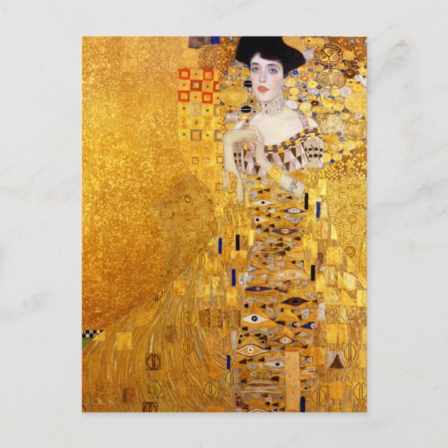 Gustav Klimt Portret van Adele Bloch-Bauer I (Voorkant)