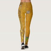 Gustav Klimt - Portret van Adele Bloch-Bauer I Leggings (Achterkant)