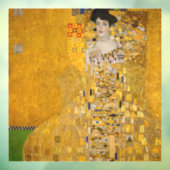 Gustav Klimt - Portret van Adele Bloch-Bauer I Raamsticker (Vel 3)
