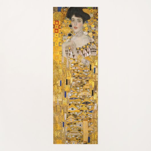Gustav Klimt - Portret van Adele Bloch-Bauer I Yogamat (Voorkant)