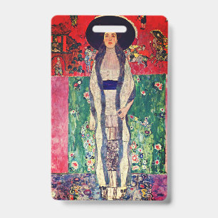 Gustav Klimt Portret van Adele Bloch-Bauer II Badge