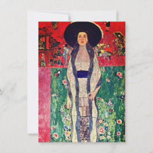 Gustav Klimt Portret van Adele Bloch-Bauer II Kaart