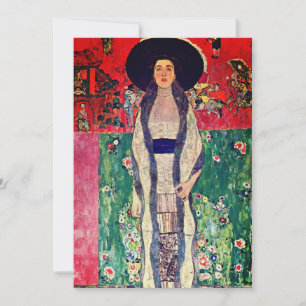 Gustav Klimt Portret van Adele Bloch-Bauer II Kaart
