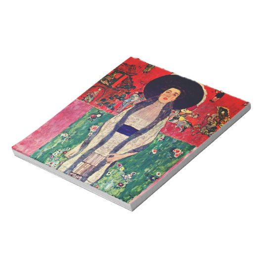 Gustav Klimt Portret van Adele Bloch-Bauer II Notitieblok (Gedraaid)