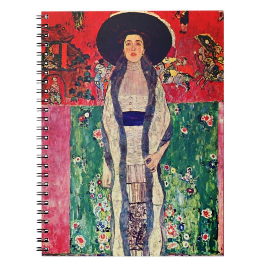 Gustav Klimt Portret van Adele Bloch-Bauer II Notitieboek (Voorkant)