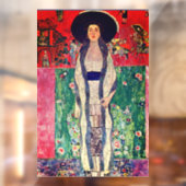 Gustav Klimt Portret van Adele Bloch-Bauer II Raamsticker (Vel 2)