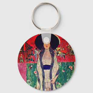 Gustav Klimt Portret van Adele Bloch-Bauer II Sleutelhanger