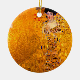Gustav Klimt Portret van Adele Bloch Bauer Keramisch Ornament