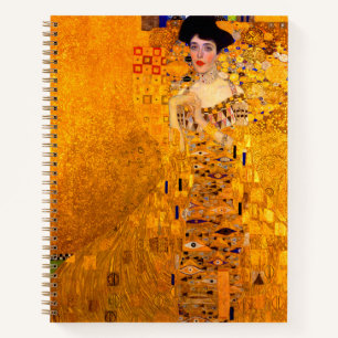 Gustav Klimt Portret van Adele Bloch Bauer Notitieboek