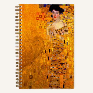 Gustav Klimt Portret van Adele Bloch Bauer Notitieboek