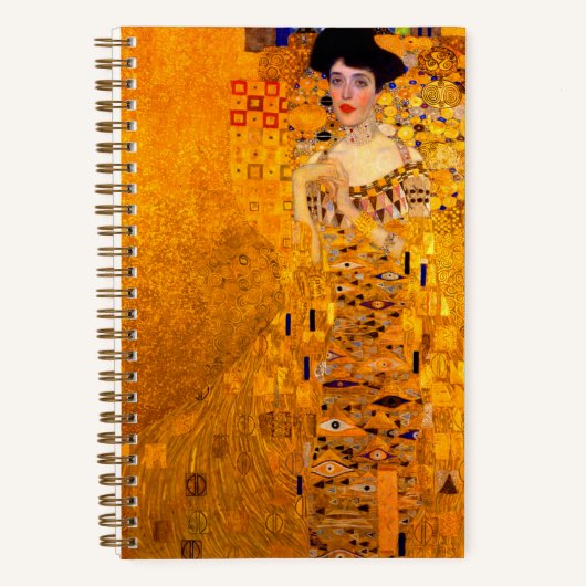 Gustav Klimt Portret van Adele Bloch Bauer Notitieboek (Voorkant)