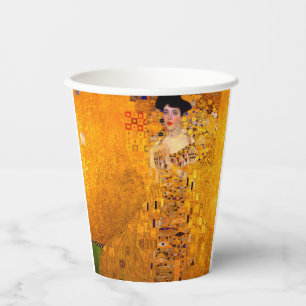 Gustav Klimt Portret van Adele Bloch Bauer Papieren Bekers