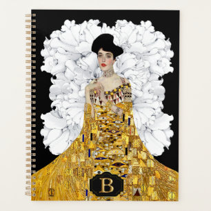 GUSTAV KLIMT-PORTRET VAN ADELE BLOCH MONOGRAMMEN PLANNER