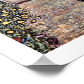 Gustav Klimt ~ Poster de la maison de pierre (Coin)