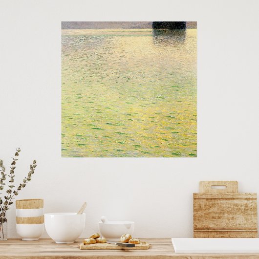 Gustav Klimt Poster ~ Het eiland (Keuken)