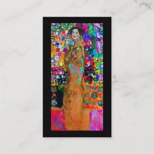 Gustav Klimt Print ~ Visitekaartje (Voorkant)