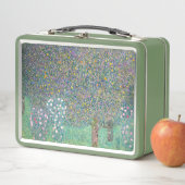 Gustav Klimt - Rosebushes onder de bomen (In situ)