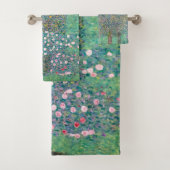 Gustav Klimt - Roseraies sous les Arbres (En situation)