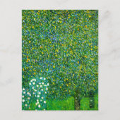 Gustav Klimt Roses Sous La Carte Postale Pear Tree (Devant)