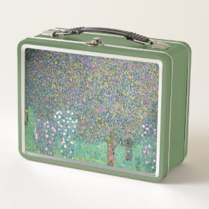 Gustav Klimt - Rozenstruiken onder de Bomen