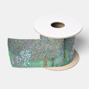 Gustav Klimt - Rozenstruiken onder de Bomen Lint