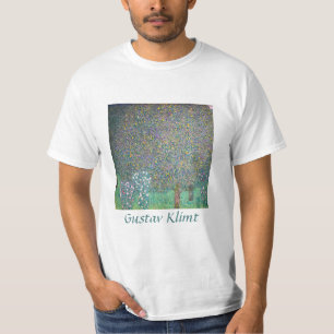 Gustav Klimt - Rozenstruiken onder de Bomen T-shirt